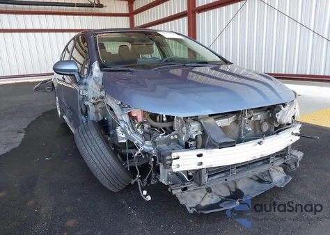 2021 Toyota Corolla Hybrid Le from USA, damaged, VIN JTDEAMDE1MJ029409